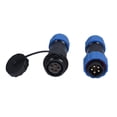 thumbnail image 1 of Enchufe de aviación IP68, conector impermeable, terminal macho hembra, 380 V, SP205 pines, 1 of 12