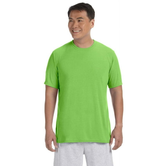 The Gildan Adult Performance 5 oz T-Shirt - LIME - 2XL