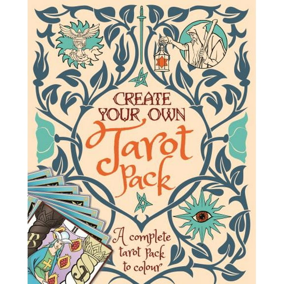 Pre-Owned Create Your Own Tarot Pack: A Complete Tarot Pack to Colour Paperback