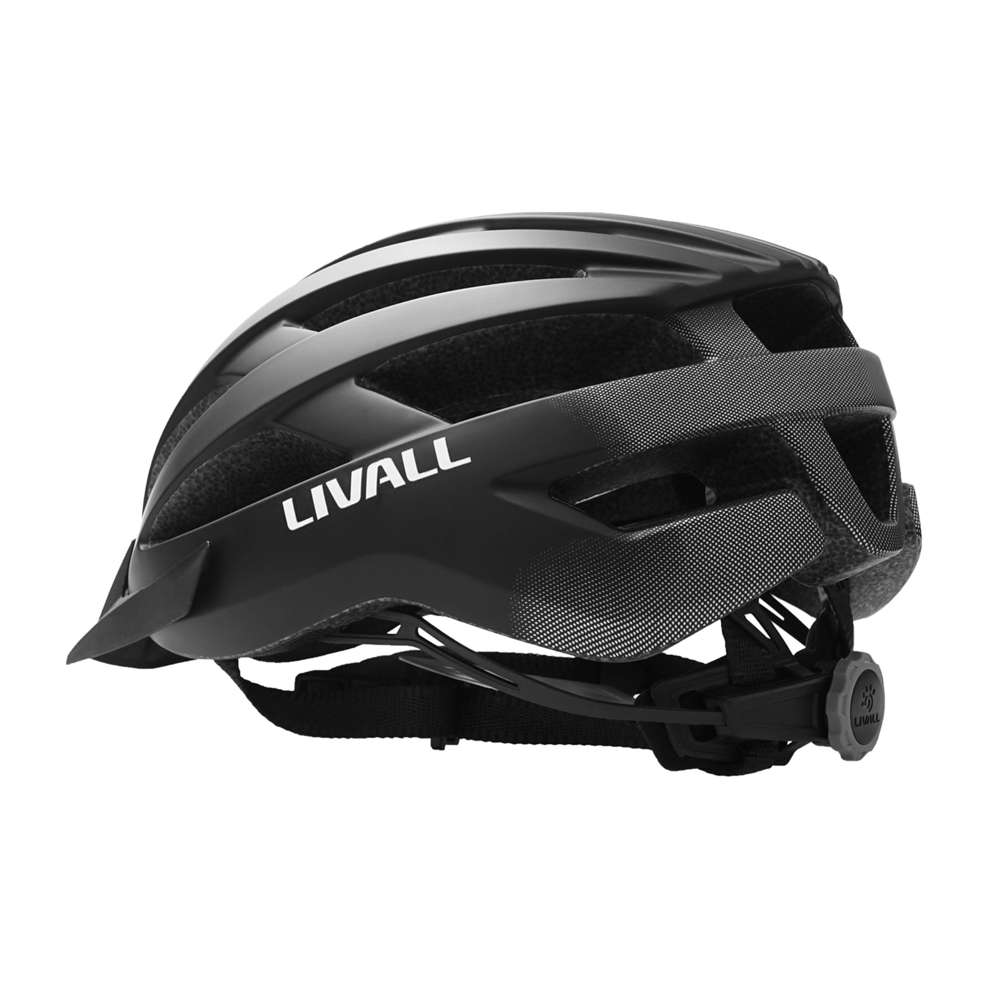 LIVALL MT1 Neo Smart Cycling Helmet with Turn Signals - Large (22.8-24.4 in) - Black
