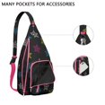 thumbnail image 4 of Fashion Forward Sling Backpack - Runway Inspired Abstract Print Shoulder Bag, Anti-Theft for Urban Life, 4 of 4