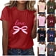 thumbnail image 1 of RKSTN Valentines Gift Valentine Shirts for Women Oversized Crewneck Valentine's Day Graphic Print Short Sleeve T Shirts Pullover Top Womens Casual Round Neck Plus Size Loose Comfy Summer Tee Shirts, 1 of 6
