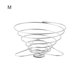 thumbnail image 5 of Wosthever Filtro de goteo de café de acero inoxidable reutilizable, plegable, sin papel, accesorio para verter, cocina, cafetería, Picnic M Type3 NO3 Wosthever OD023647-01, 5 of 6