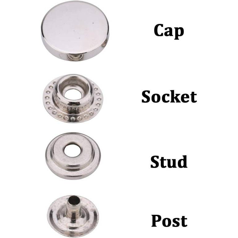 Button and Socket, Snap Fasteners: Sailmaker's Supply