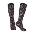 thumbnail image 4 of Fotbe Daisies Flowers print Women's Men's Novelty Crew Socks Cotton Socks Knee High Socks for Walking,Running,Nurses,Pregnancy, 4 of 9