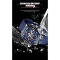 thumbnail image 5 of Taicans ‌Quartz Analog Dress Watch for Men - Waterproof,LED Backlight,Auto Date Week Display,Slim Business Wristwatch,Stainless Steel Case,formal office Wedding, 5 of 8