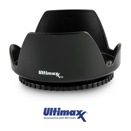 Ultimaxx 62mm Tulip Flower Lens Hood  for All DSLR Camera Lens with Same Filter Thread Size