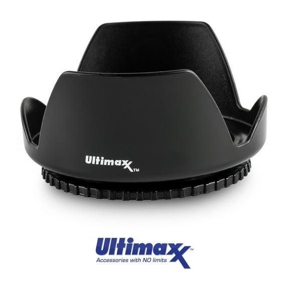 Ultimaxx 62mm Tulip Flower Lens Hood  for All DSLR Camera Lens with Same Filter Thread Size
