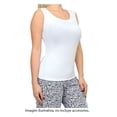 thumbnail image 2 of Top Simply Basic M220A02011 Talla Eg Blanco Tirante ancho, 2 of 4