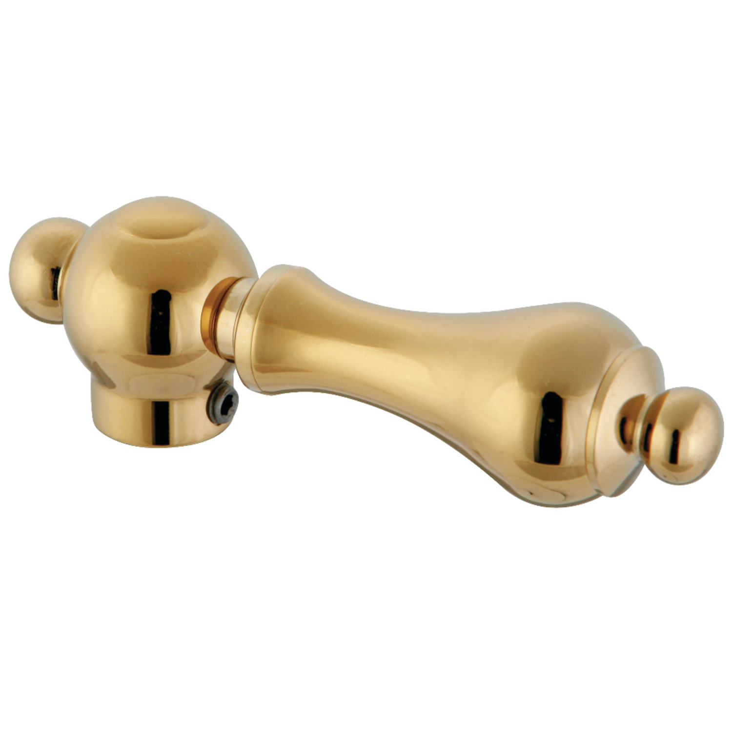 Kingston Brass CC44152KLK 1/2" FIP x 1/2" or 7/16" Slip Joint Quarter-Turn Straight Stop Valve with Flange, Polished Brass