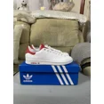 thumbnail image 1 of Ad-id-as Originals Stan Smith White Red Trainers Shoes BNIB Size 7.5uk Mens ID1979, 1 of 6