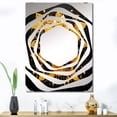 thumbnail image 1 of Designart "Tranquility in Boho Mandala Flower I" Boho Mandala Oversized Wall Mirror - Bohemian Geometric Living Room Wall Mirror - Multiple Color Options, 1 of 6