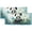 Pattern-4, variant on Cartoon Panda Window Curtain Valance Cute Animal Forest Flowers Rod Pocket Window Valance for Living Room Bathroom Bedroom Kitchen 54 by 18 in, 2 Panel