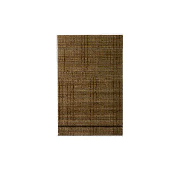Radiance Cordless Maple Cape Cod Flatweave Bamboo Roman Shade with