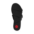 thumbnail image 6 of FitFlop Women's Gracie Rubber-Buckle Two-Bar Leather Slides, 6 of 7