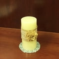 thumbnail image 4 of Wrapables® Shabby Chic Burlap Rose Flower 3 Inch Diameter (Set of 12), Natural, 4 of 4