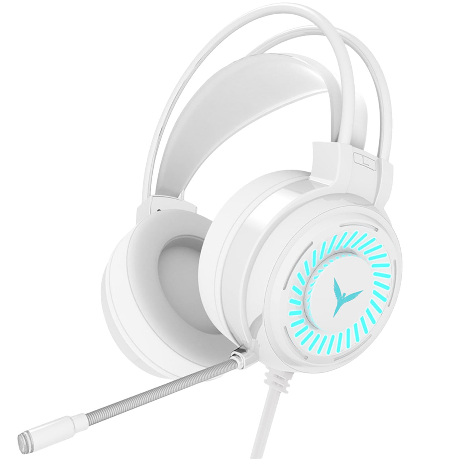 Gmogad Gaming Headset for PS4, PS5, PC, Xbox One, Over Ear Headphones with Surround Sound, Wired 3.5mm Headphones, Lightweight Comfortable Earmuffs for Switch Laptop Mobile