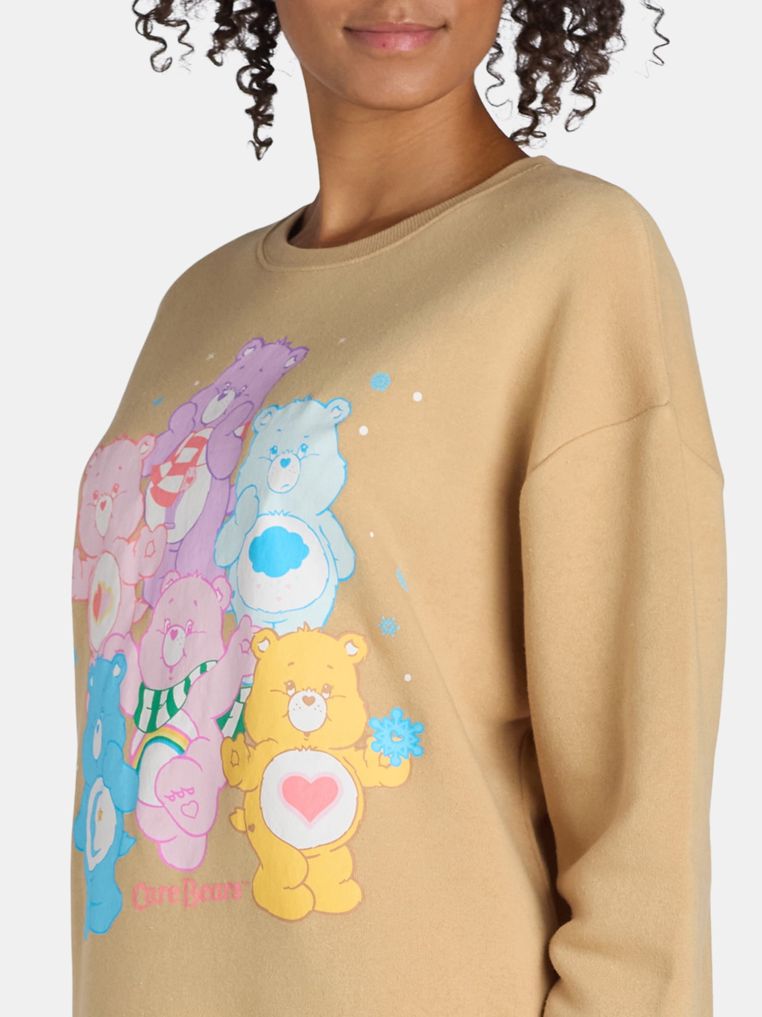 Care Bears Junior's Sleep Dress and Cozy Headband 2-piece Set, Sizes S-3X