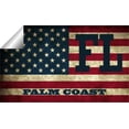 thumbnail image 2 of Palm Coast FL Florida Flagler County Vintage US Flag Decal Bumper Sticker 3M Vinyl 3" x 5", 2 of 3