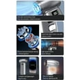 thumbnail image 4 of Silver Metal Blades Handheld Fan Turbo High Speed Dust Blower Built In Battery Charging For Outdoor Cleaning #cEF2M, 4 of 6