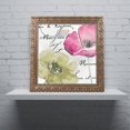 thumbnail image 3 of Trademark Fine Art "Fleurs de France IV" Canvas Art by Color Bakery Gold Ornate Frame, 3 of 4
