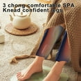 thumbnail image 5 of RKSTN Massage des Jambes Masseurs de Mollets Pression de Gaz Compresse Chaude Masseurs Multifonctionnels Vibration Modelage Masseurs de Jambes Trois Plis Réglables Lumière Son Massage, 5 of 5