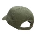 thumbnail image 3 of Skydiving Embroidered Washed Cotton Brass Buckle Cap - Olive OSFM, 3 of 5