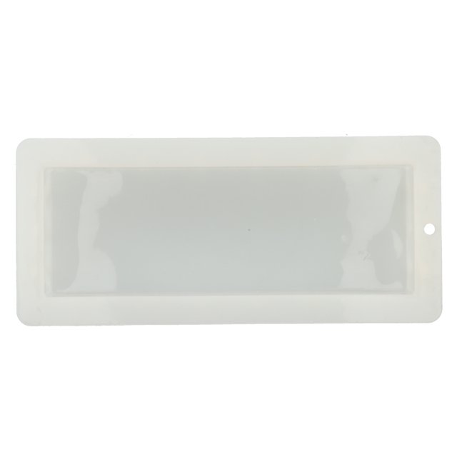 Molde de Silicona Jadeshay No Stick 1400ml Color Blanco Rectangular