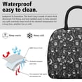 thumbnail image 3 of Lunch Bag Lunch Box for Women Reusable Insulated Lunch Bags,Water-Resistant Gothic Cooler Lunch Tote Bag, Large Capacity for Work Travel Picnic, 3 of 6
