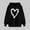 Black, variant on ATENAR Hoodies for Women Oversized Hoodie Pullover Casual Trendy Tops Loose Green XL(US:10)