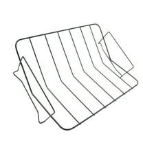 16X12In Stainless Steel Large Turkey Roaster Pan Non-Stick With Rack Handles YIWEI