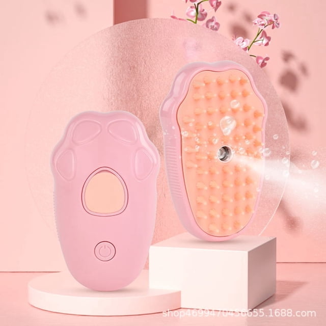 Clean Pet Electric Spray Comb For Cats And Dogs, Spray Massage Comb, Remove Floating Hair, Pet Cleaning Supplies