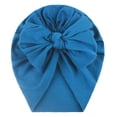thumbnail image 2 of Txlixc Gorra de capucha para bebés, bufanda de arco retro para niños pequeños, gorra elástica para niñas y niños recién nacidos Txlixc moda, 2 of 7