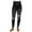 Black4, variant on gakvov Women Solid Color Hole High Jeans Flares Ankle Fashion Pants Trouser