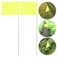 thumbnail image 6 of Troglfold lawn flags 50pcs Garden Marking Flags With Poles Lawn Sprinkler Irrigation Flag Construction Marker Flags,14.96"X5"X0.04", 6 of 10