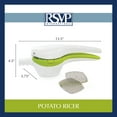 thumbnail image 2 of Potato Ricer - White & Green, 2 of 3
