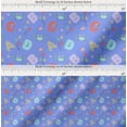 thumbnail image 2 of Soimoi Cotton Poplin Fabric Crab,Balloons & Alphabets Kids Print Fabric by Yard 56 Inch Wide, 2 of 7