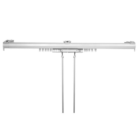 Baton Draw White Traverse 66-120 inch