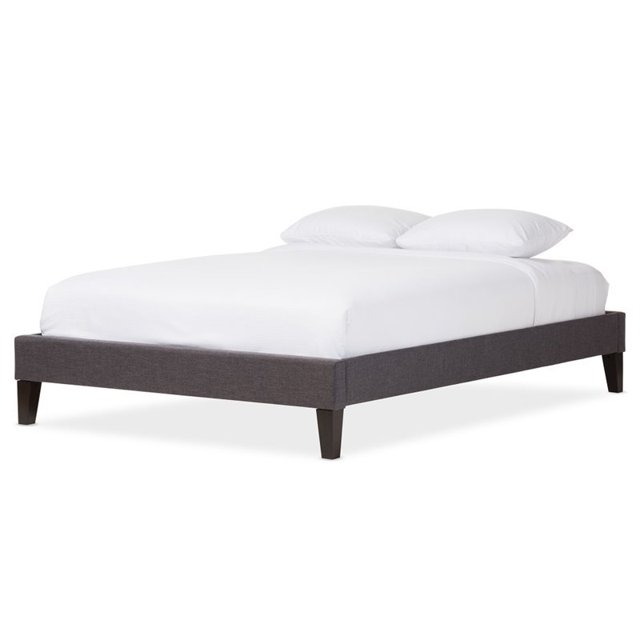 Lit Grand Lancashire en Gris Foncé