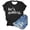 Dark Gray, variant on Trendfront Womens He's Golfing Graphic T Shirt Funny Saying Quote Letter Print Cute Wives Vibe Crewneck Short Sleeve Tee Casual Summer Holiday Tops