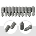 thumbnail image 2 of 10pcs 25mm Anti Slip Electric Hex Shank Magnetic Screwdriver Bits Screw Driver, 2 of 9