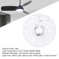 thumbnail image 4 of Kit De Modernización Del Ventilador De Techo, Disipación De Calor Eficiente, Luz Estable, Tres Temperaturas De Color, Accesorio Magnético, Inccomable Para Una Fácil, 4 of 7