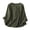 #0217-Army Green, variant on Uootdi Womens Shirts Mandarin Collar 1/2 Sleeve Button Front Floral Embroidery Womens Blouses Relaxed Fit Everyday Wear Breathable Womens Tops
