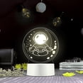 thumbnail image 2 of Lámpara de noche con forma de astronauta y luz de noche con forma de niña, con enchufe luminoso, 2 of 4