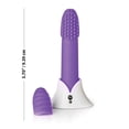 thumbnail image 3 of Nu Sensuelle Point Plus Rechargeable Bullet Vibrator, Purple, 3 of 3