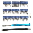 thumbnail image 2 of Jeu de Tournevis 59pcs, Précision Multifonctions Acier au Chrome Vanadium Anti-Rouille Outils de Réparation de Matériel Léger pour l'Assemblage de l'Industrie Automobile, 2 of 7