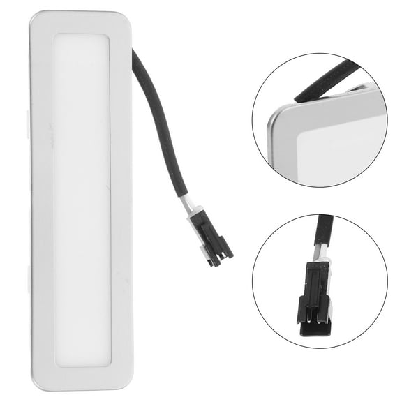 Pawsdot LED Range Hood Light Bulb Silver High Brightness Waterproof for Stove Kitchen Appliance