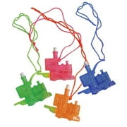 Train Bubble And Whistle Necklace 1pc( Sold Individually)