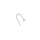 thumbnail image 1 of Guardurnaity Pendientes de gancho de 100 Uds., pendientes de gota de plástico transparente a prueba de decoloración, accesorio de joyería pequeña, regalo Accesorios de disfraces Plata Guardurnaity AP015416-01, 1 of 6