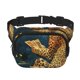 thumbnail image 1 of Fotbe Leopard Reading Tarot Cards Cangurera Cuadrada con Estampado de Doble Capa, Bolsa de Cintura Ajustable Mini para Hombres y Mujeres, 1 of 9